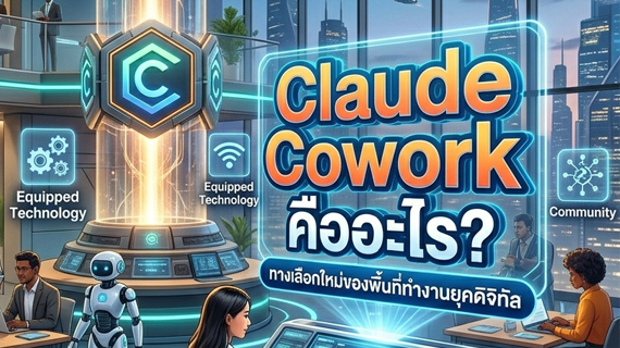 Claude Cowork คืออะไร? ทางเลือกใหม่ของพื้นที่ทำงานยุคดิจิทัล